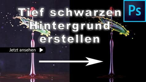 Schwarzer Hintergrund erstellen – einfach und schnell .